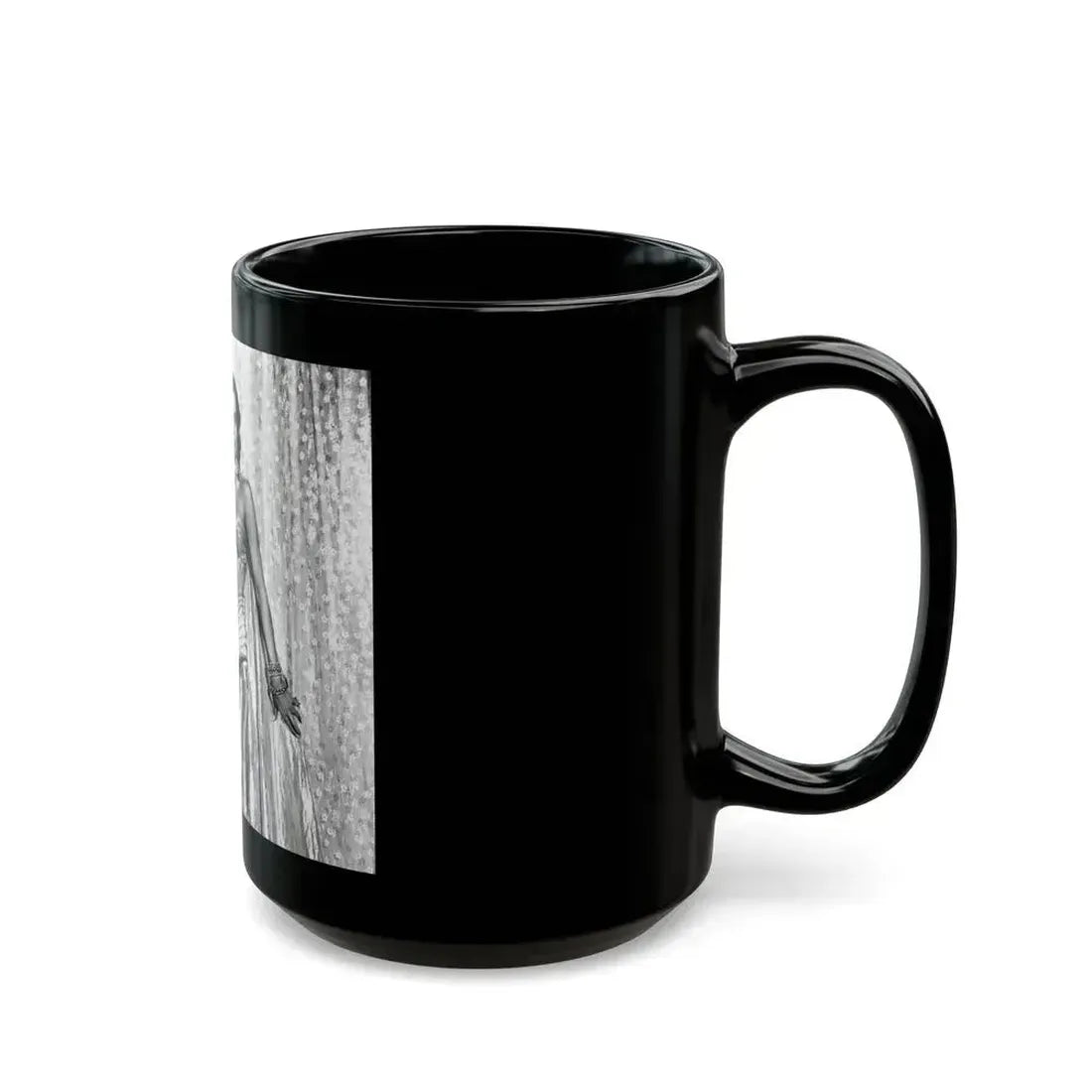 Anita Ekberg #369 (Vintage Female Icon) Black Coffee Mug - Go Mug Yourself