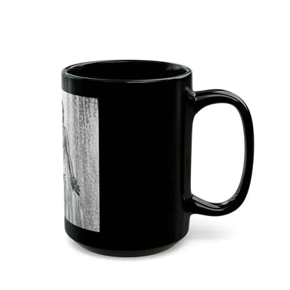 Anita Ekberg #369 (Vintage Female Icon) Black Coffee Mug - Go Mug Yourself
