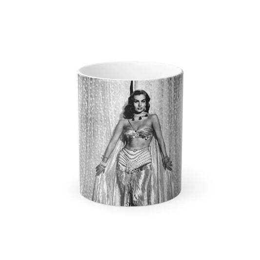Anita Ekberg #369 (Vintage Female Icon) Color Changing Coffee Mug 11oz - Go Mug Yourself
