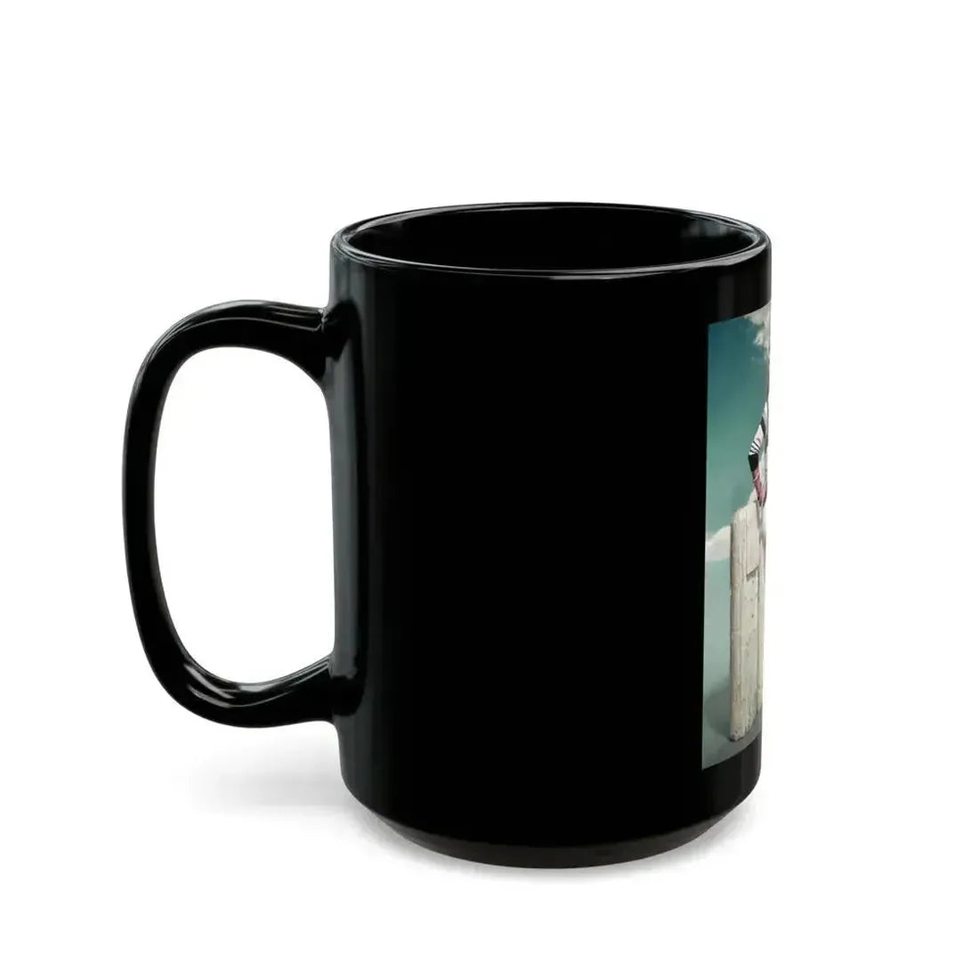 Anita Ekberg #373 (Vintage Female Icon) Black Coffee Mug - Go Mug Yourself
