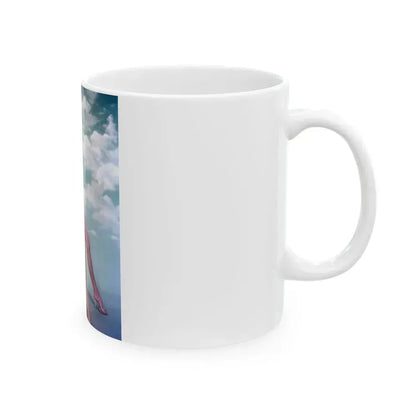 Anita Ekberg #373 (Vintage Female Icon) White Coffee Mug - Go Mug Yourself