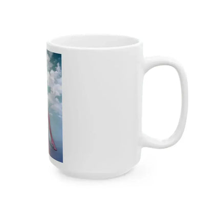Anita Ekberg #373 (Vintage Female Icon) White Coffee Mug - Go Mug Yourself