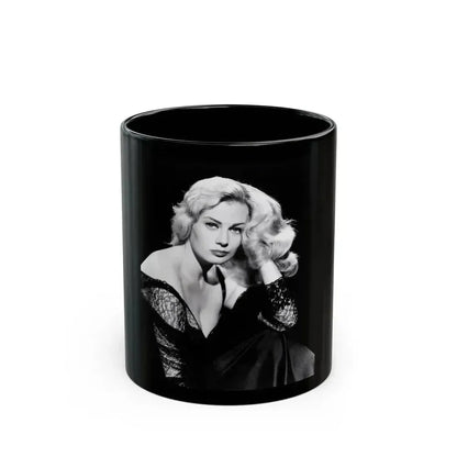 Anita Ekberg #382 (Vintage Female Icon) Black Coffee Mug 11oz - Go Mug Yourself