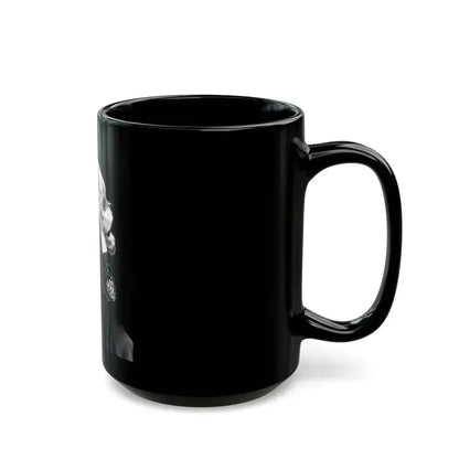 Anita Ekberg #382 (Vintage Female Icon) Black Coffee Mug - Go Mug Yourself
