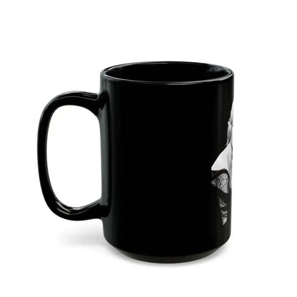 Anita Ekberg #382 (Vintage Female Icon) Black Coffee Mug - Go Mug Yourself