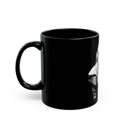 Anita Ekberg #382 (Vintage Female Icon) Black Coffee Mug - Go Mug Yourself