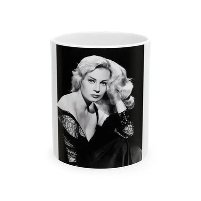 Anita Ekberg #382 (Vintage Female Icon) White Coffee Mug 11oz - Go Mug Yourself