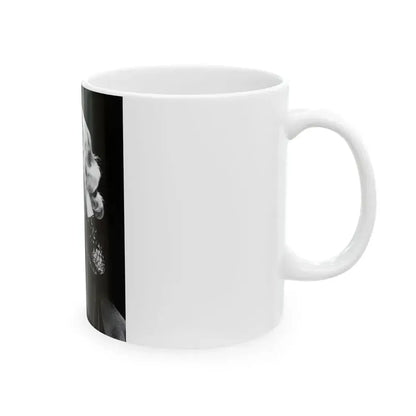 Anita Ekberg #382 (Vintage Female Icon) White Coffee Mug - Go Mug Yourself