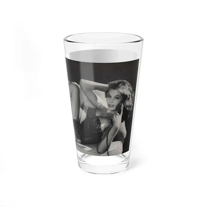 Anita Ekberg #390 - Femme Fatales Mag. Aug. '98 - 1 B&W Centerfold Photo (Vintage Female Icon) Pint Glass 16oz - Go Mug Yourself