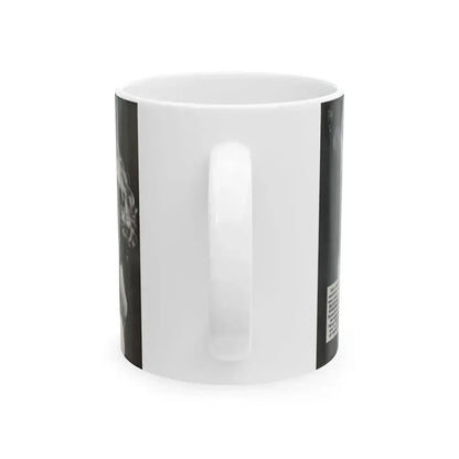 Anita Ekberg #390 - Femme Fatales Mag. Aug. '98 - 1 B&W Centerfold Photo (Vintage Female Icon) White Coffee Mug - Go Mug Yourself
