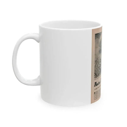 Anita Ekberg #391 - Fabulous Females Mag. Issue #1 '55 - 1 B&W & More (Vintage Female Icon) White Coffee Mug - Go Mug Yourself