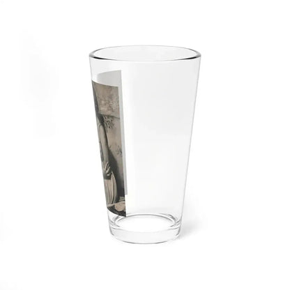 Anita Ekberg #392 - Fabulous Females Mag. Issue #1 '55 - 1 B&W Photo (Vintage Female Icon) Pint Glass 16oz - Go Mug Yourself
