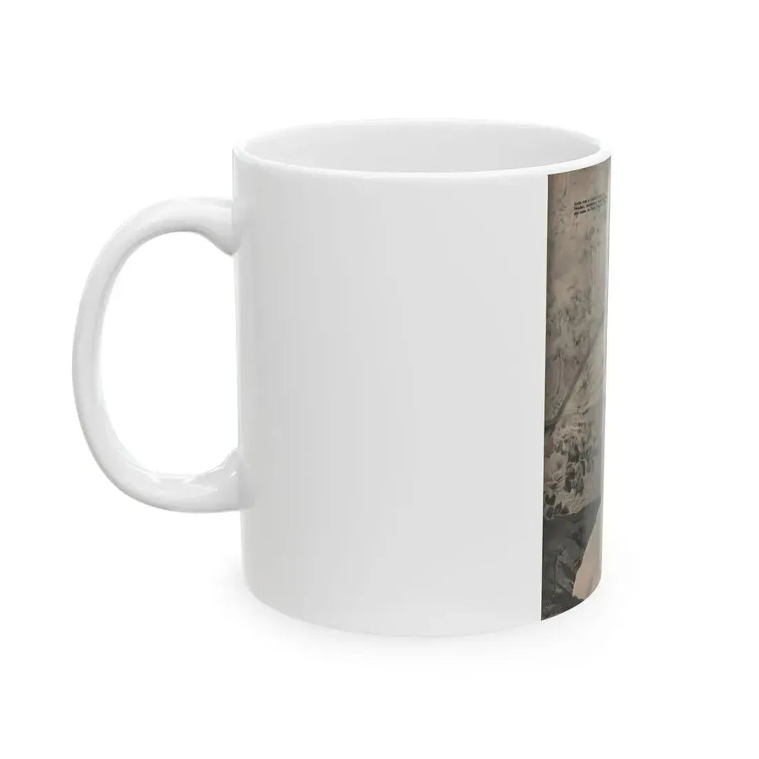 Anita Ekberg #392 - Fabulous Females Mag. Issue #1 '55 - 1 B&W Photo (Vintage Female Icon) White Coffee Mug - Go Mug Yourself