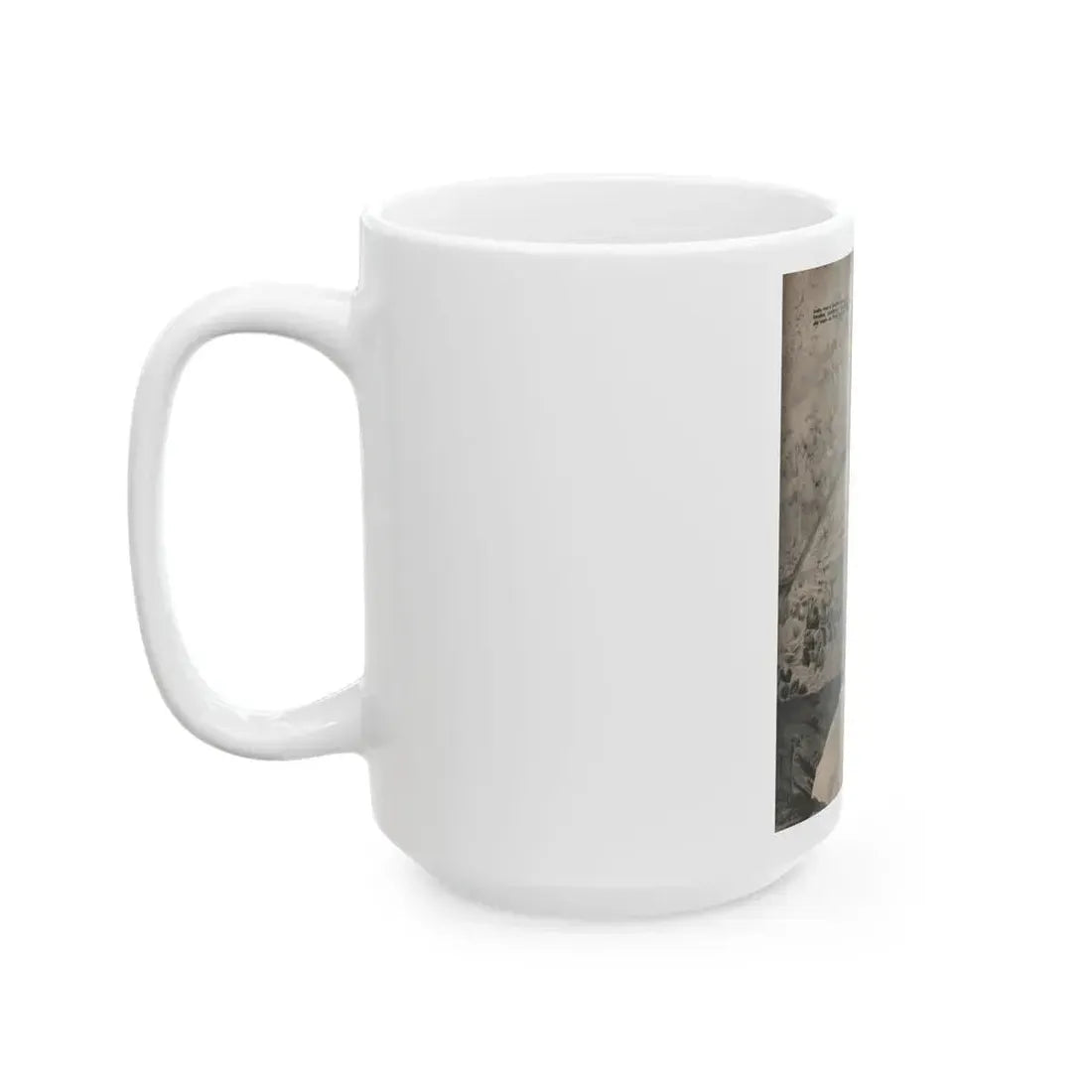 Anita Ekberg #392 - Fabulous Females Mag. Issue #1 '55 - 1 B&W Photo (Vintage Female Icon) White Coffee Mug - Go Mug Yourself