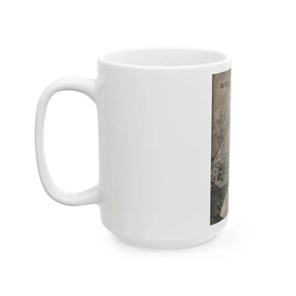 Anita Ekberg #392 - Fabulous Females Mag. Issue #1 '55 - 1 B&W Photo (Vintage Female Icon) White Coffee Mug - Go Mug Yourself