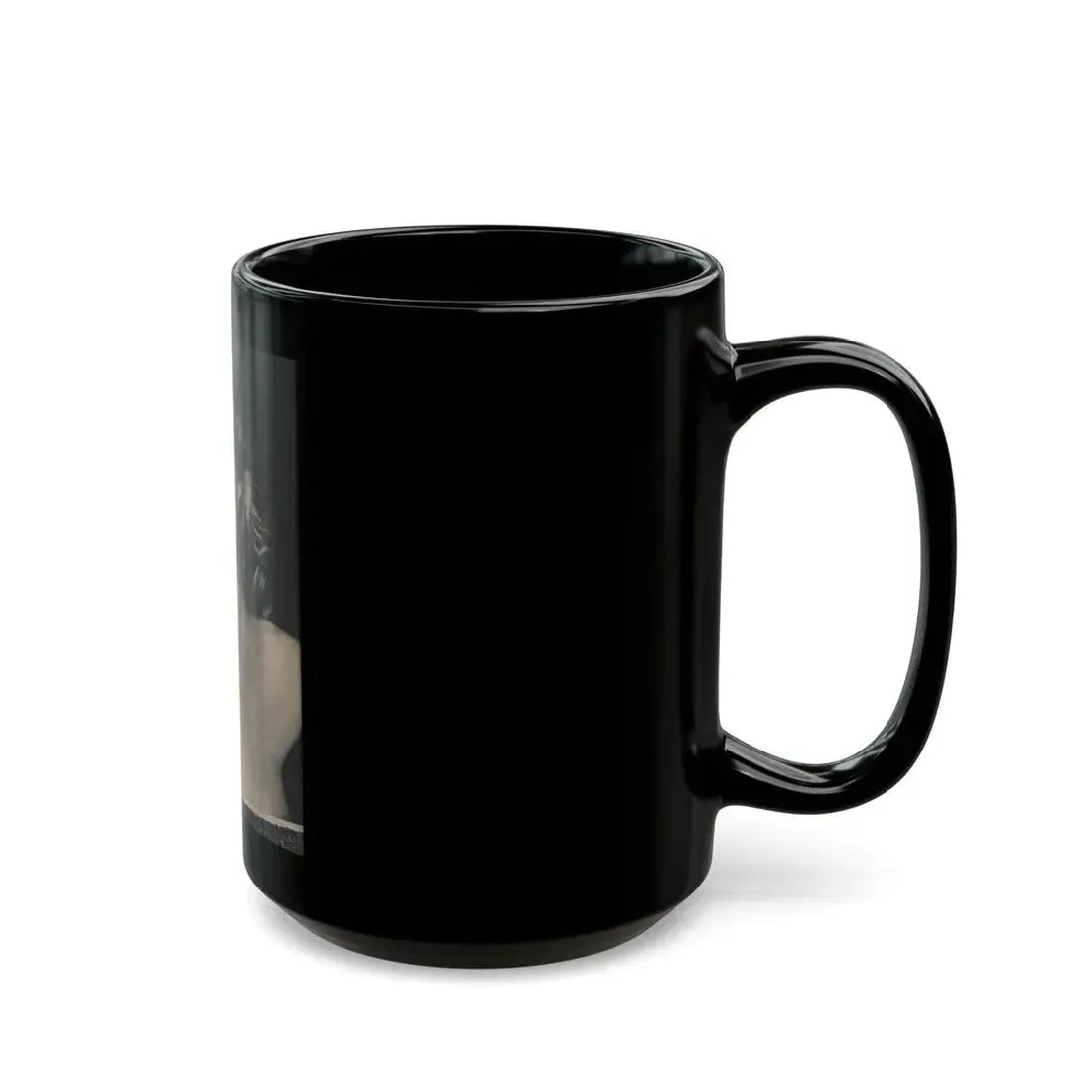 Anita Ekberg #393 - Fabulous Females Mag. Issue #1 '55 - 1 B&W Photo (Vintage Female Icon) Black Coffee Mug - Go Mug Yourself