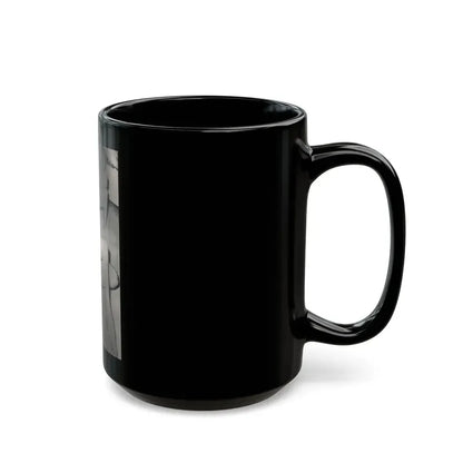 Anita Ekberg #400 - PHOTO Digest Mag. Nov. '55 - Inside of Cover 1 B&W Pic (Vintage Female Icon) Black Coffee Mug - Go Mug Yourself