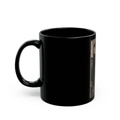 Anita Ekberg #404 - PHOTO Digest Mag. Nov. '55 - 1 Page, 1 B&W Pic (Vintage Female Icon) Black Coffee Mug - Go Mug Yourself