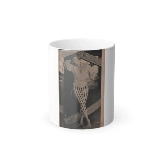 Anita Ekberg #404 - PHOTO Digest Mag. Nov. '55 - 1 Page, 1 B&W Pic (Vintage Female Icon) Color Changing Coffee Mug 11oz - Go Mug Yourself