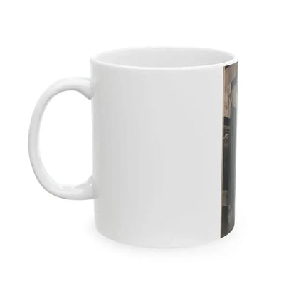 Anita Ekberg #404 - PHOTO Digest Mag. Nov. '55 - 1 Page, 1 B&W Pic (Vintage Female Icon) White Coffee Mug - Go Mug Yourself