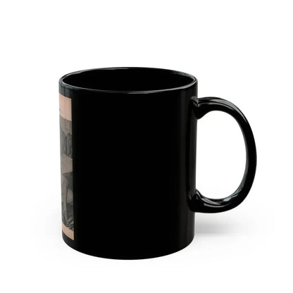 Anita Ekberg #405 - PHOTO Digest Mag. Nov. '55 - 1 Page, 1 B&W Pic (Vintage Female Icon) Black Coffee Mug - Go Mug Yourself