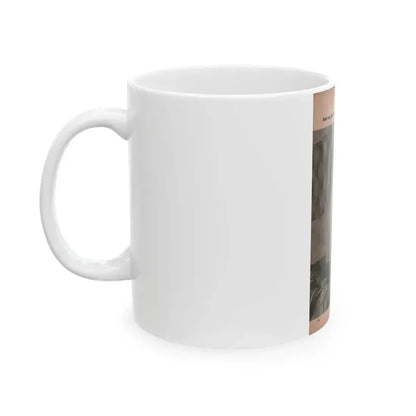 Anita Ekberg #405 - PHOTO Digest Mag. Nov. '55 - 1 Page, 1 B&W Pic (Vintage Female Icon) White Coffee Mug - Go Mug Yourself