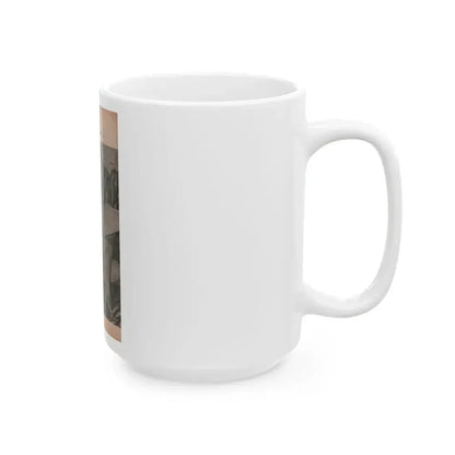 Anita Ekberg #405 - PHOTO Digest Mag. Nov. '55 - 1 Page, 1 B&W Pic (Vintage Female Icon) White Coffee Mug - Go Mug Yourself