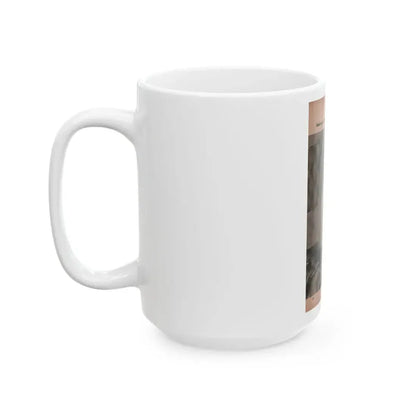 Anita Ekberg #405 - PHOTO Digest Mag. Nov. '55 - 1 Page, 1 B&W Pic (Vintage Female Icon) White Coffee Mug - Go Mug Yourself