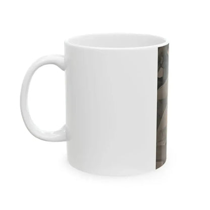 Anita Ekberg #407 - PHOTO Digest Mag. Nov. '55 - 1 Page, 1 B&W Pic (Vintage Female Icon) White Coffee Mug - Go Mug Yourself