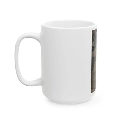 Anita Ekberg #407 - PHOTO Digest Mag. Nov. '55 - 1 Page, 1 B&W Pic (Vintage Female Icon) White Coffee Mug - Go Mug Yourself