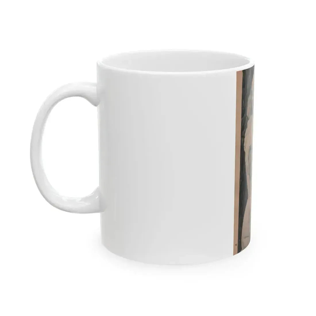 Anita Ekberg #412 - EYE Digest Mag. Nov. '53 - 1 Page & 1 B&W Photo (Vintage Female Icon) White Coffee Mug - Go Mug Yourself