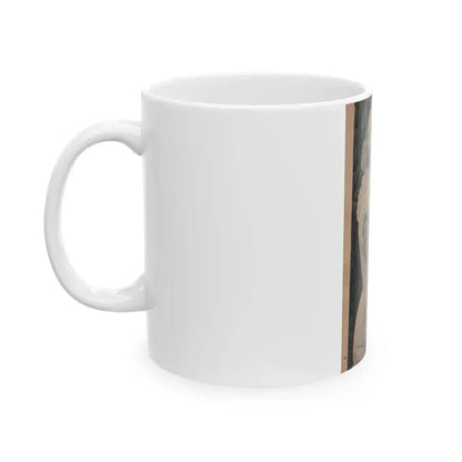 Anita Ekberg #412 - EYE Digest Mag. Nov. '53 - 1 Page & 1 B&W Photo (Vintage Female Icon) White Coffee Mug - Go Mug Yourself