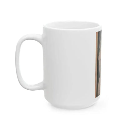 Anita Ekberg #412 - EYE Digest Mag. Nov. '53 - 1 Page & 1 B&W Photo (Vintage Female Icon) White Coffee Mug - Go Mug Yourself