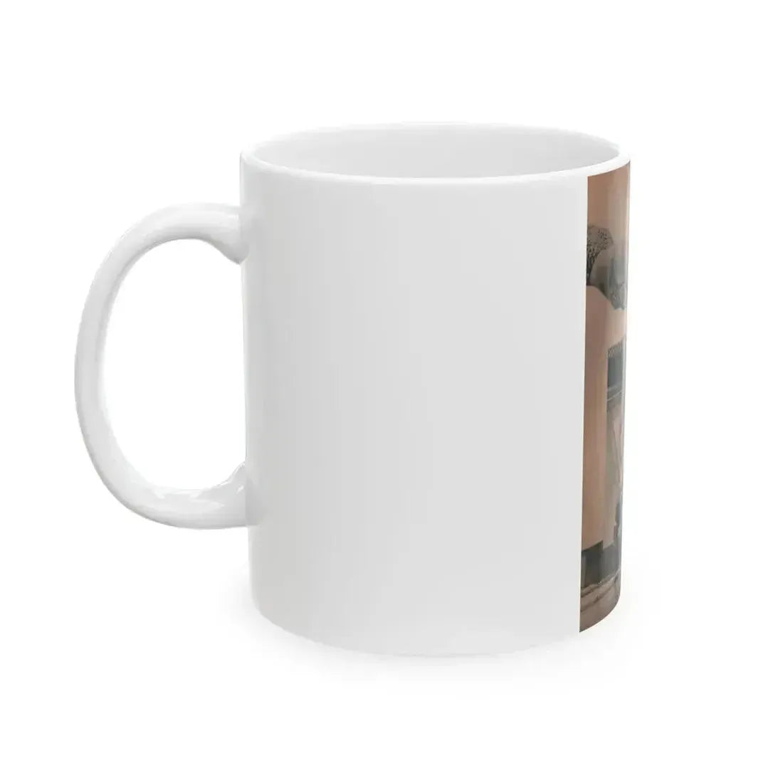 Anita Ekberg #422 - EYE Digest Mag. Jan. '54 - 1 Page & 1 B&W Photo (Vintage Female Icon) White Coffee Mug - Go Mug Yourself