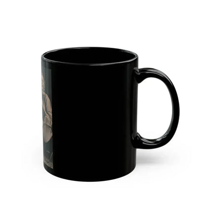 Anita Ekberg #435 - PHOTO Digest March '55 - 1 Pages, 1 B&W Photo & Caption (Vintage Female Icon) Black Coffee Mug - Go Mug Yourself