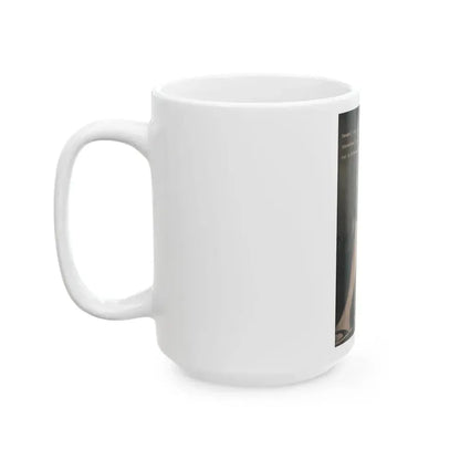 Anita Ekberg #435 - PHOTO Digest March '55 - 1 Pages, 1 B&W Photo & Caption (Vintage Female Icon) White Coffee Mug - Go Mug Yourself