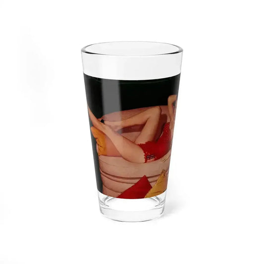 Anita Ekberg #442 - 1 Full Page Color Photo from Photoplay Pin-Ups Issue #05 (Vintage Female Icon) Pint Glass 16oz 16oz - Go Mug Yourself