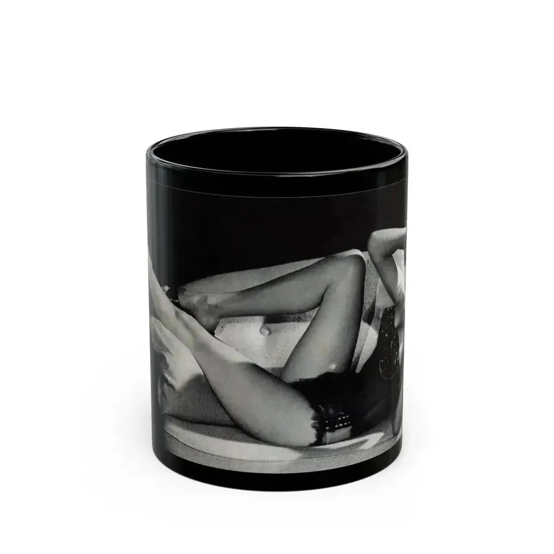 Anita Ekberg #445 - (Vintage Female Icon) Black Coffee Mug 11oz - Go Mug Yourself