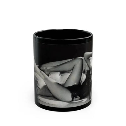 Anita Ekberg #445 - (Vintage Female Icon) Black Coffee Mug 11oz - Go Mug Yourself