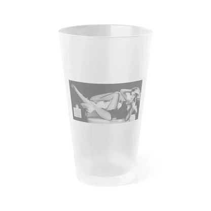 Anita Ekberg #445 - (Vintage Female Icon) Frosted Pint Glass 16oz 16oz Frosted - Go Mug Yourself