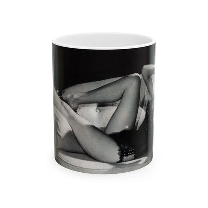Anita Ekberg #445 - (Vintage Female Icon) White Coffee Mug-11oz-Go Mug Yourself