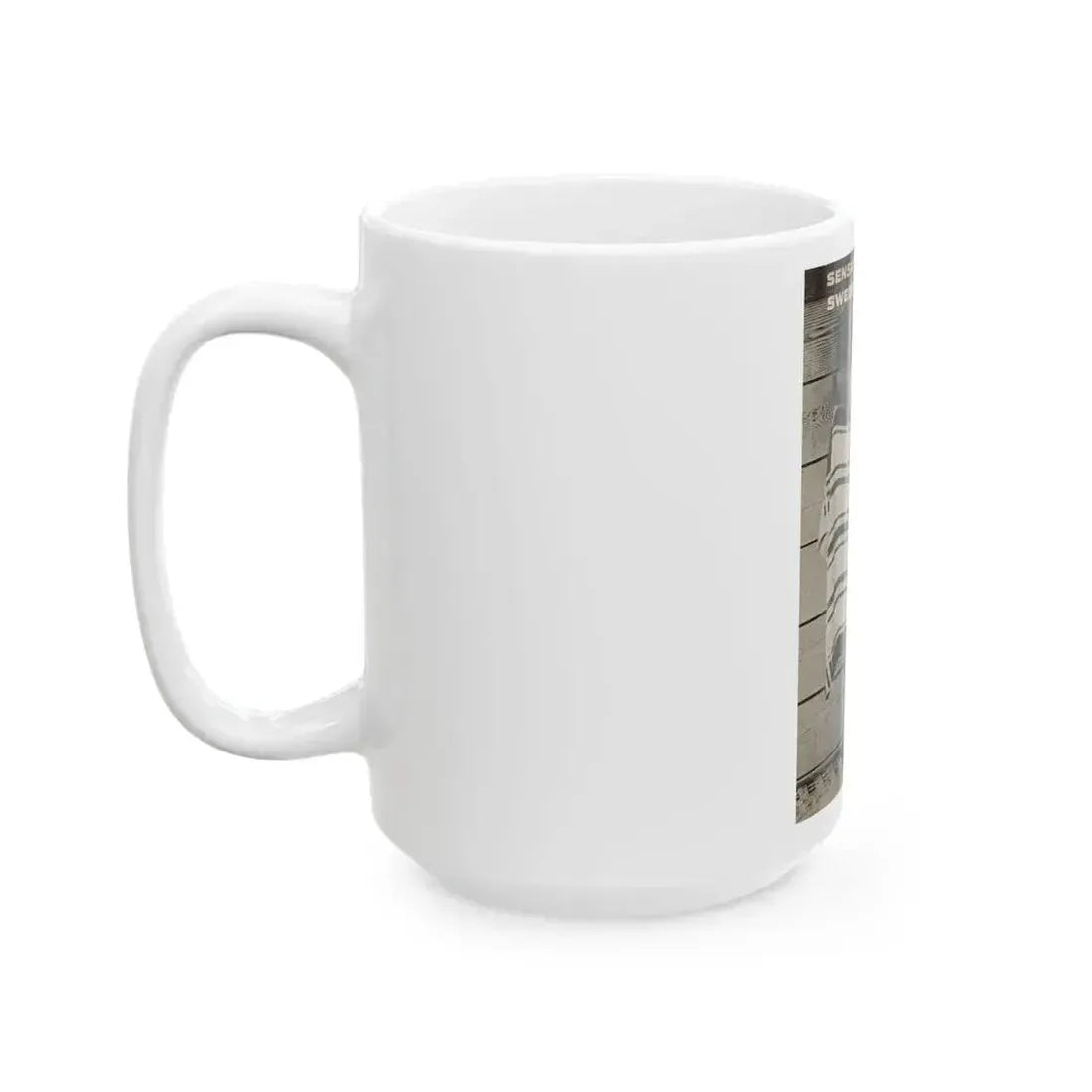 Anita Ekberg #446 - 1 Page, 1 B&W Photo & Headline  from After Hours Vol. 1, No. 4 '57 Mag. (Vintage Female Icon) White Coffee Mug - Go Mug Yourself