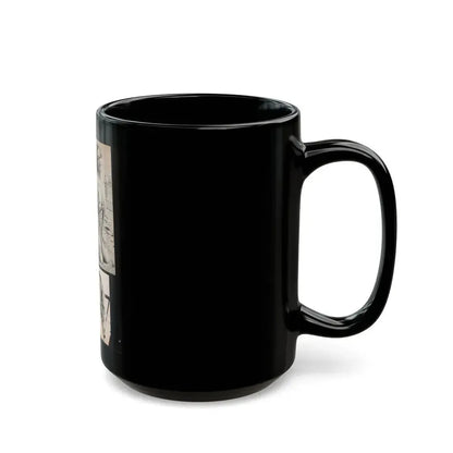 Anita Ekberg #450 - 1 Page, 2 B&W Photos, Headline & Short Article from After Hours Vol. 1, No. 4 '57 Mag. (Vintage Female Icon) Black Coffee Mug - Go Mug Yourself