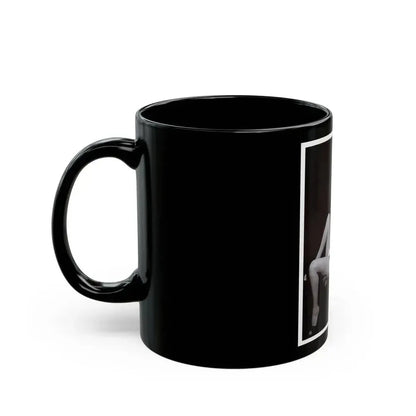 Anita Ekberg #451 - 8x10 B&W Pin-Up Photo HQ Re-Print (Vintage Female Icon) Black Coffee Mug - Go Mug Yourself