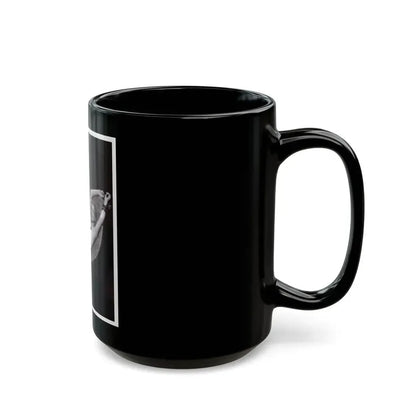 Anita Ekberg #451 - 8x10 B&W Pin-Up Photo HQ Re-Print (Vintage Female Icon) Black Coffee Mug - Go Mug Yourself