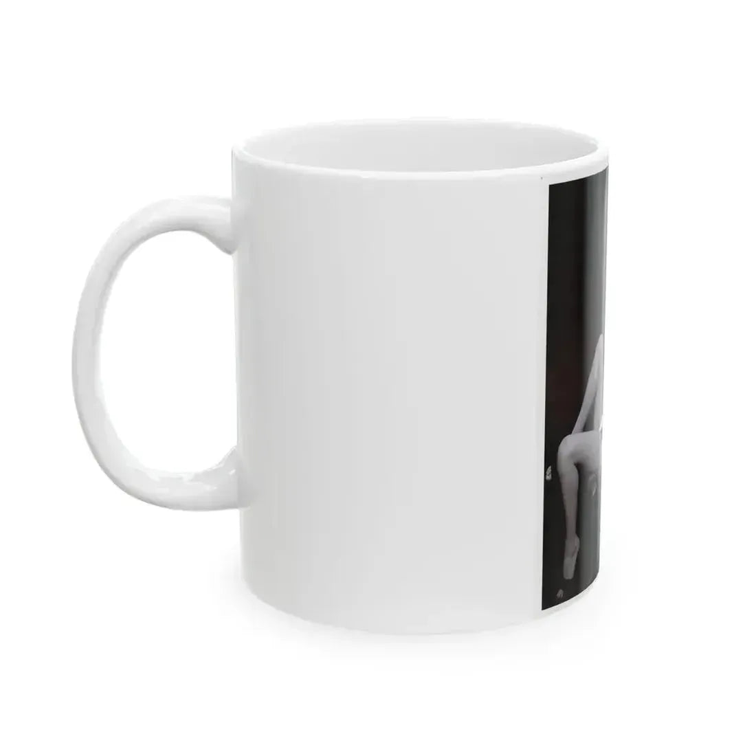 Anita Ekberg #451 - 8x10 B&W Pin-Up Photo HQ Re-Print (Vintage Female Icon) White Coffee Mug - Go Mug Yourself