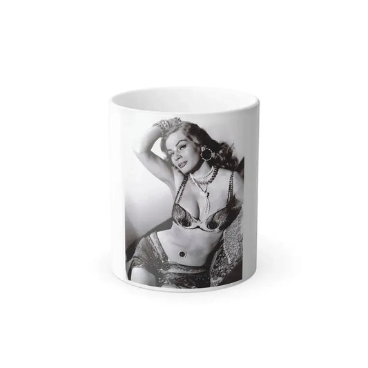 Anita Ekberg #452 - 8x10 B&W Glamour Movie Photo HQ Re-Print (Vintage Female Icon) Color Changing Mug 11oz 11oz - Go Mug Yourself