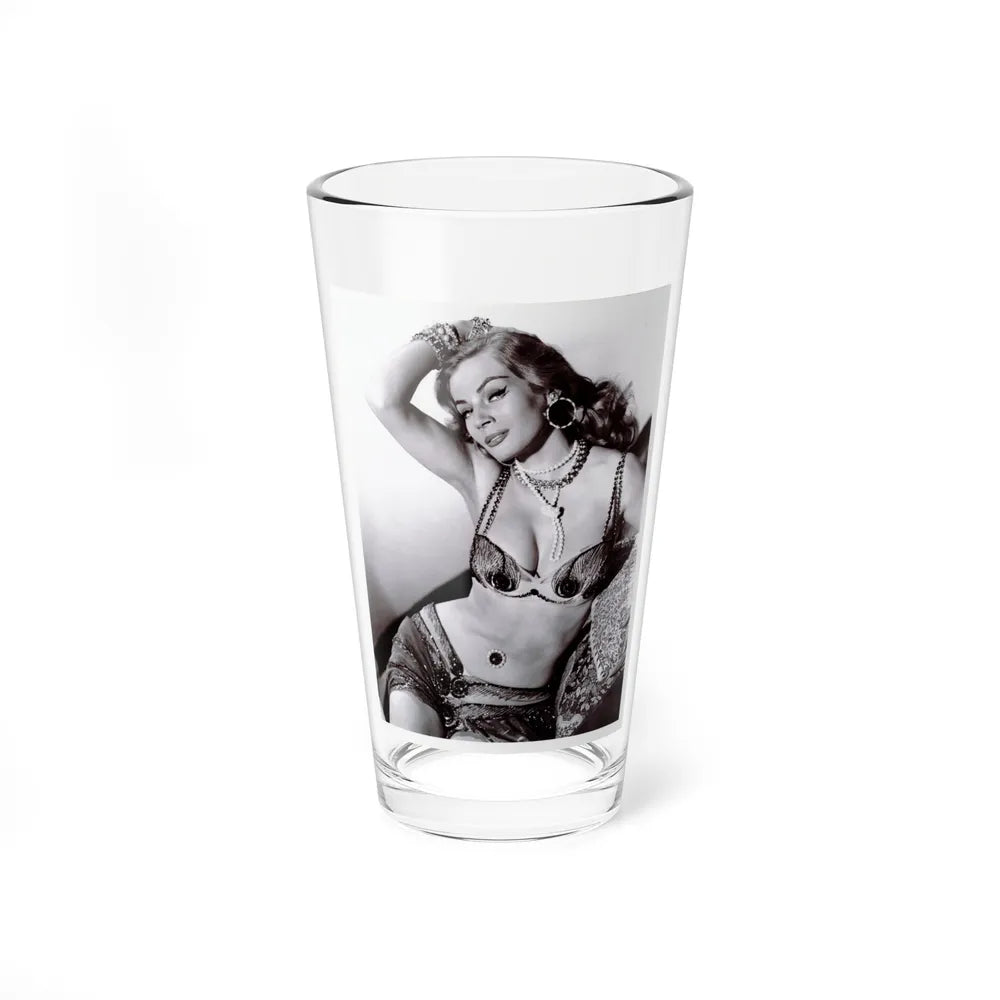 Anita Ekberg #452 - 8x10 B&W Glamour Movie Photo HQ Re-Print (Vintage Female Icon) Pint Glass 16oz-16oz-Go Mug Yourself