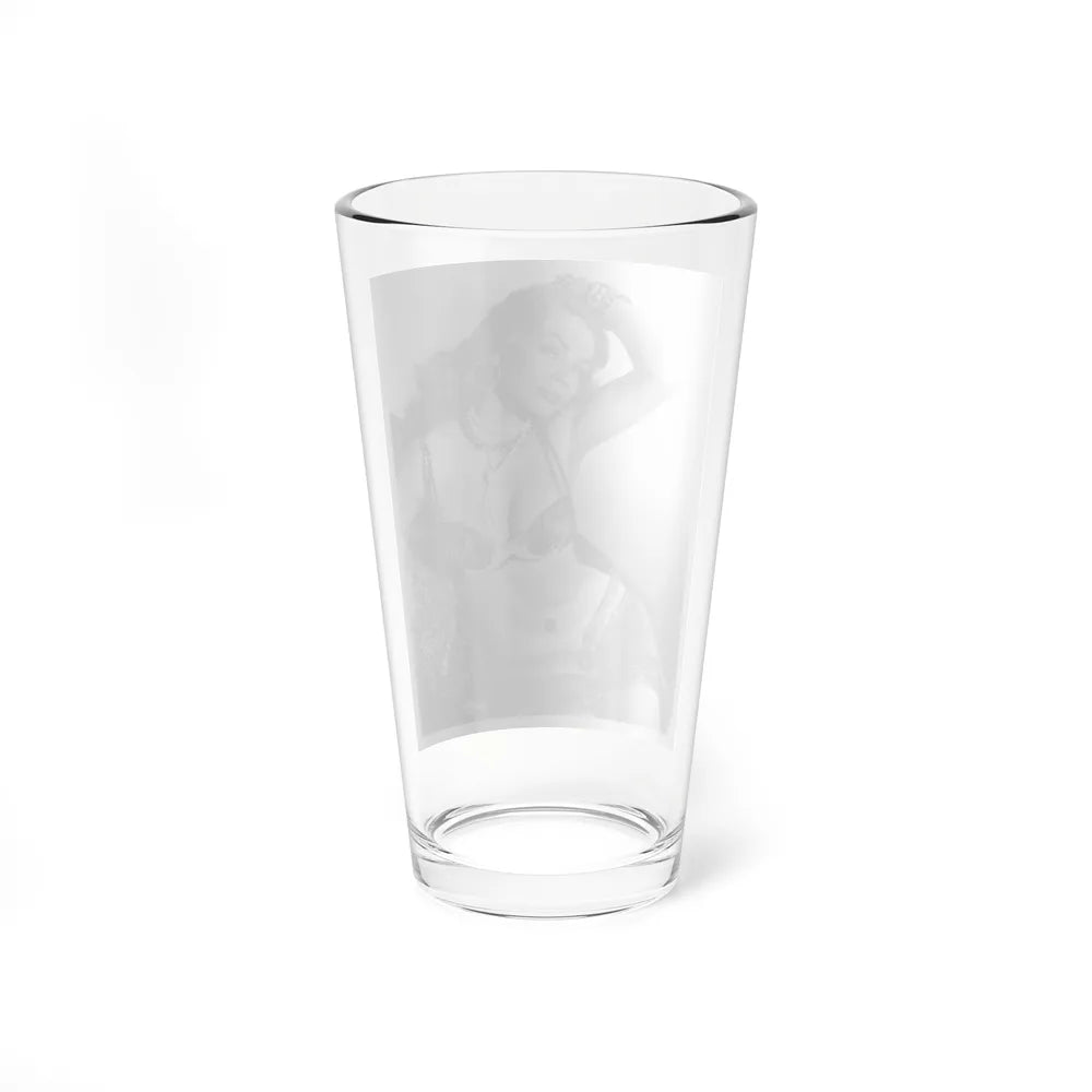 Anita Ekberg #452 - 8x10 B&W Glamour Movie Photo HQ Re-Print (Vintage Female Icon) Pint Glass 16oz-Go Mug Yourself