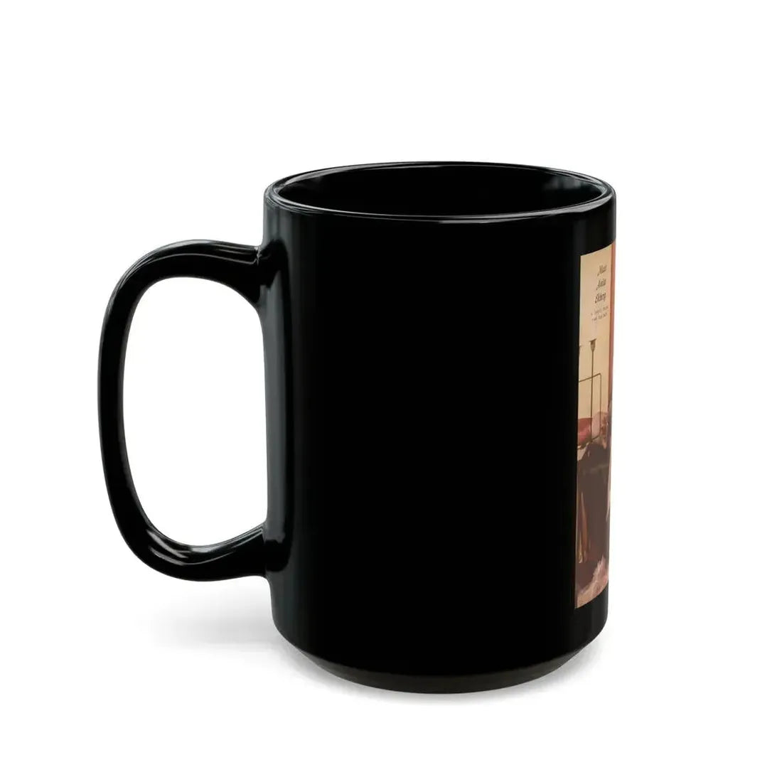 Anita Ekberg #453 - Pages 1 of 1 with, Anita from Jem Mag. Vol. 1 #01 Nov. '56 (Vintage Female Icon) Black Coffee Mug - Go Mug Yourself
